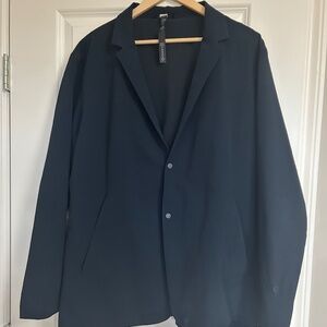 Like New: Genuine Lululemon New Venture Blazer in Navy Size XXL